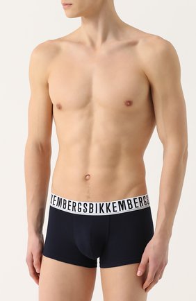 Мужские комплект из двух хлопковых боксеров DIRK BIKKEMBERGS темно-синего цвета по цене 4395 руб., арт. B41308L1C | Фото 2 Мужские комплект из двух хлопковых боксеров DIRK BIKKEMBERGS темно-синего цвета, арт. B41308L1C | Фото 2