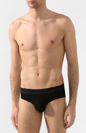 Мужские брифы DIRK BIKKEMBERGS черного цвета по цене 3665 руб., арт. B41312L09 | Фото 2 Мужские брифы DIRK BIKKEMBERGS черного цвета, арт. B41312L09 | Фото 2