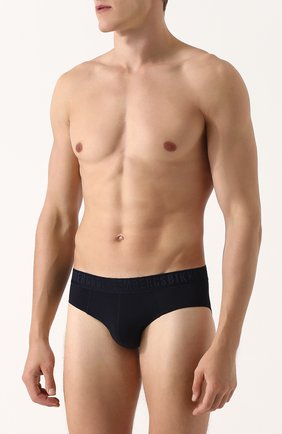 Мужские брифы DIRK BIKKEMBERGS темно-синего цвета по цене 3665 руб., арт. B41312L09 | Фото 2 Мужские брифы DIRK BIKKEMBERGS темно-синего цвета, арт. B41312L09 | Фото 2