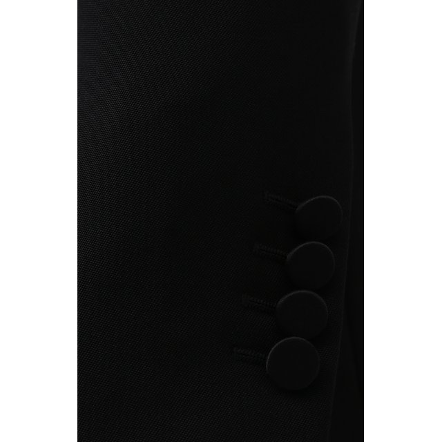 Шелковый смокинг с лампасами Yves Saint Laurent 1722694