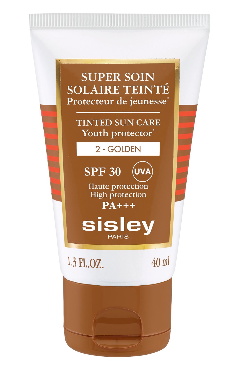 Солнцезащитный оттеночный крем для лица с SPF30, оттенок Золотистый | Фото №1