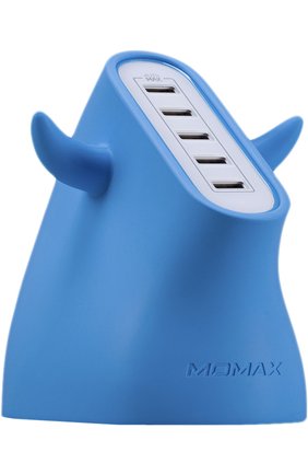 Зарядная станция u.bull на 5 устройств MOMAX голубого цвета, арт. UM5SEUB | Фото 1 (Кросс-КТ: Деактивировано)