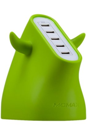 Зарядная станция U.Bull на 5 устройств Momax, цвет , арт. UM5SEUG в ЦУМ | Фото №1 Зарядная станция U.Bull на 5 устройств Momax | Фото №1