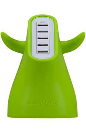 Зарядная станция u.bull на 5 устройств MOMAX зеленого цвета, арт. UM5SEUG | Фото 2 (Кросс-КТ: Деактивировано)