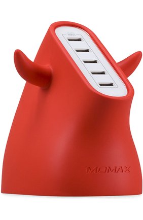 Зарядная станция u.bull на 5 устройств MOMAX красного цвета, арт. UM5SEUR | Фото 1 (Кросс-КТ: Деактивировано)