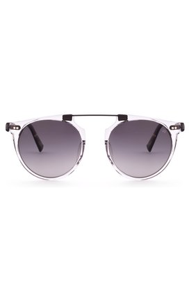 Мужские прозрачные солнцезащитные очки John Varvatos, арт. V602 GREY CRYS купить в ЦУМ | Фото №1 Солнцезащитные очки John Varvatos прозрачные | Фото №1