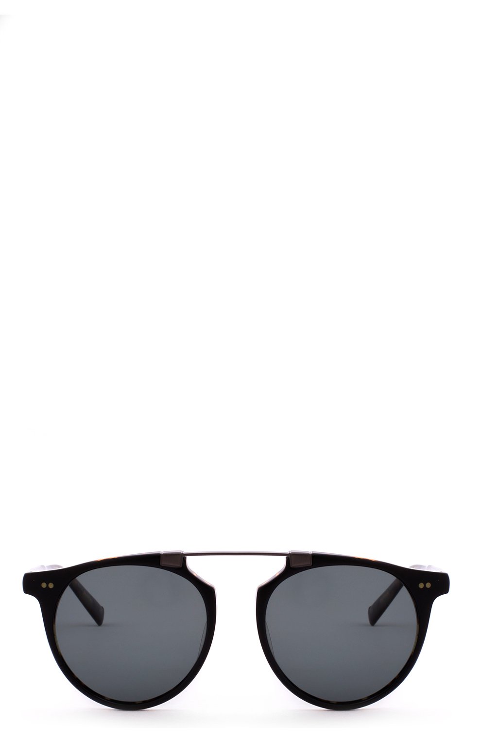 Женские солнцезащитные очки JOHN VARVATOS черного цвета, арт. V602 UF BLK/T0RT | Фото 1