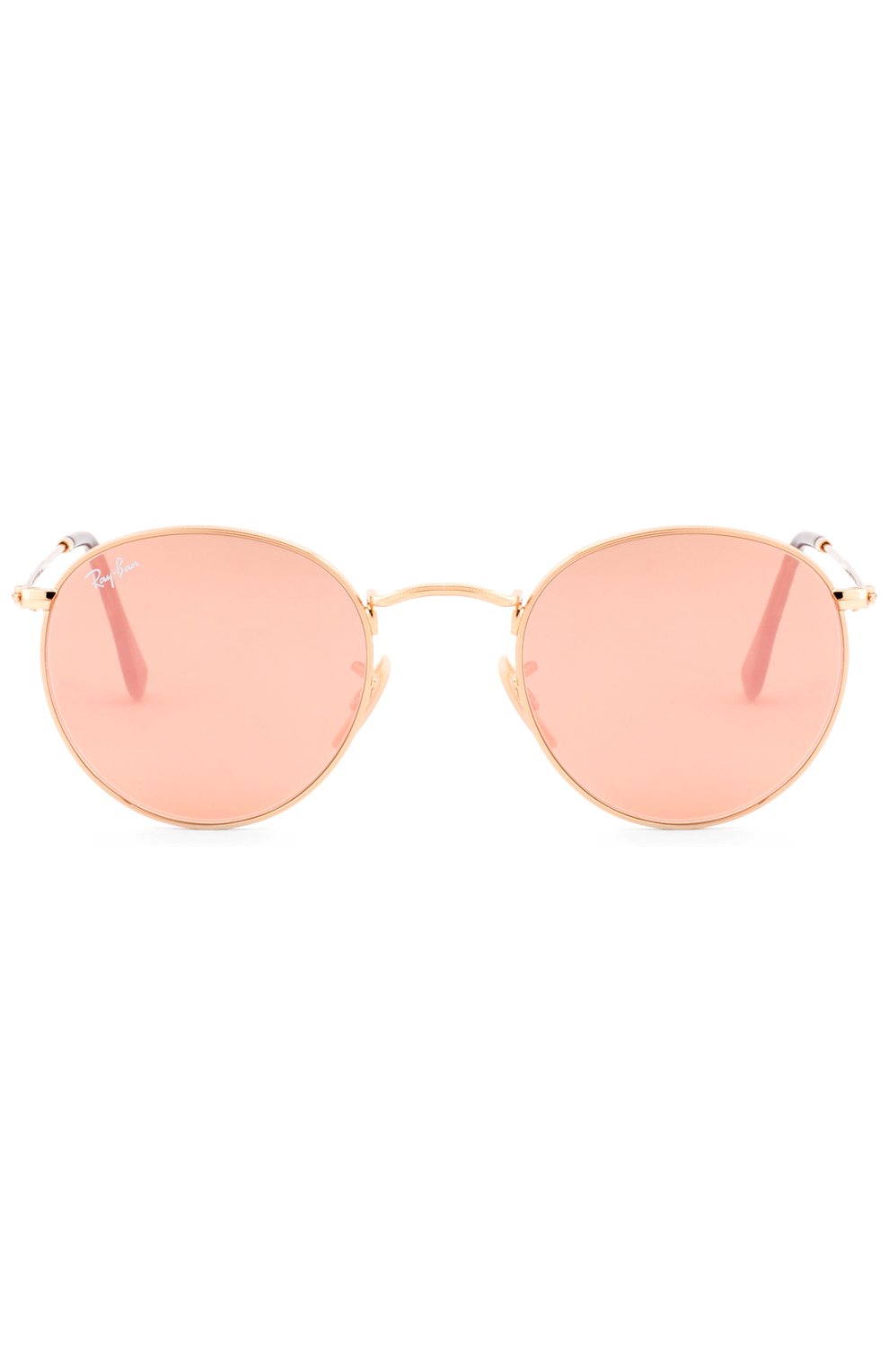 Женские солнцезащитные очки RAY-BAN светло-розового цвета по цене 12200 руб., арт. 3447N-001/Z2 | Фото 2 Женские солнцезащитные очки RAY-BAN светло-розового цвета, арт. 3447N-001/Z2 | Фото 2