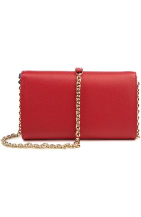 Клатч Dolce на цепочке Dolce & Gabbana, красного цвета, арт. 0116/BB6231/AB472 в ЦУМ | Фото №3 Клатч Dolce на цепочке Dolce & Gabbana красного цвета | Фото №3