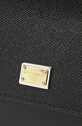 Женская сумка sicily micro из тисненой кожи DOLCE & GABBANA черная цвета, арт. 0116/BB5999/A1001 купить в ЦУМ | Фото №7 Сумка Sicily micro из тисненой кожи Dolce & Gabbana черная цвета | Фото №7