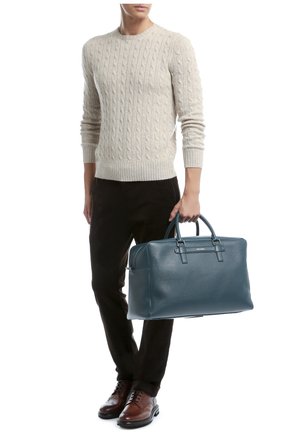 Мужская синяя дорожная сумка mediterraneo из тисненой кожи Dolce & Gabbana, арт. 0115/BM1331/A1503 купить в ЦУМ | Фото №2 Дорожная сумка Mediterraneo из тисненой кожи Dolce & Gabbana синяя | Фото №2