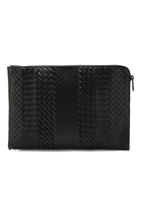 Мужская кожаная папка для бумаг BOTTEGA VENETA черного цвета по цене 121500 руб., арт. 405912/VV340 | Фото 1 Мужская кожаная папка для бумаг BOTTEGA VENETA черного цвета, арт. 405912/VV340 | Фото 1