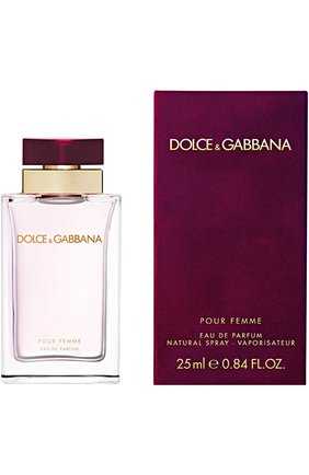 Парфюмерная вода Pour Femme Dolce & Gabbana, арт. 737052597980 в ЦУМ | Фото №1 Парфюмерная вода Pour Femme Dolce & Gabbana | Фото №1