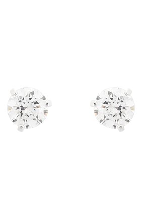 Женские серьги solitaire SWAROVSKI серебряного цвета по цене 3990 руб., арт. 1800046 | Фото 1 Женские серьги solitaire SWAROVSKI серебряного цвета, арт. 1800046 | Фото 1