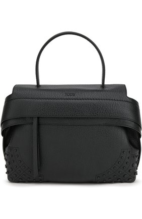Женская сумка wave small TOD’S черная цвета, арт. XBWAMRHG201SRK купить в ЦУМ | Фото №1 Сумка Wave small Tod’s черная цвета | Фото №1