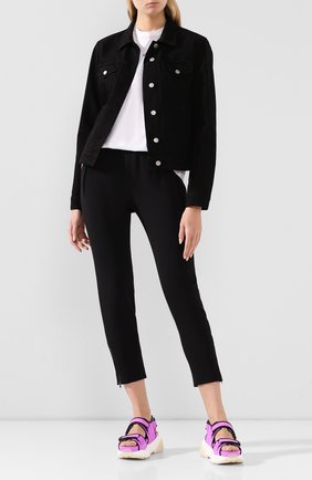 Женские брюки STELLA MCCARTNEY черного цвета по цене 49950 руб., арт. 358300/SCA06 | Фото 2 Женские брюки STELLA MCCARTNEY черного цвета, арт. 358300/SCA06 | Фото 2