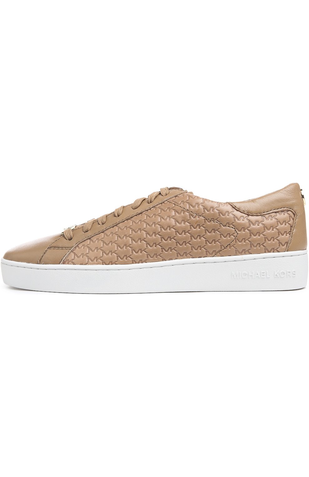 Женские бежевые кожаные кеды colby MICHAEL MICHAEL KORS — купить в ...