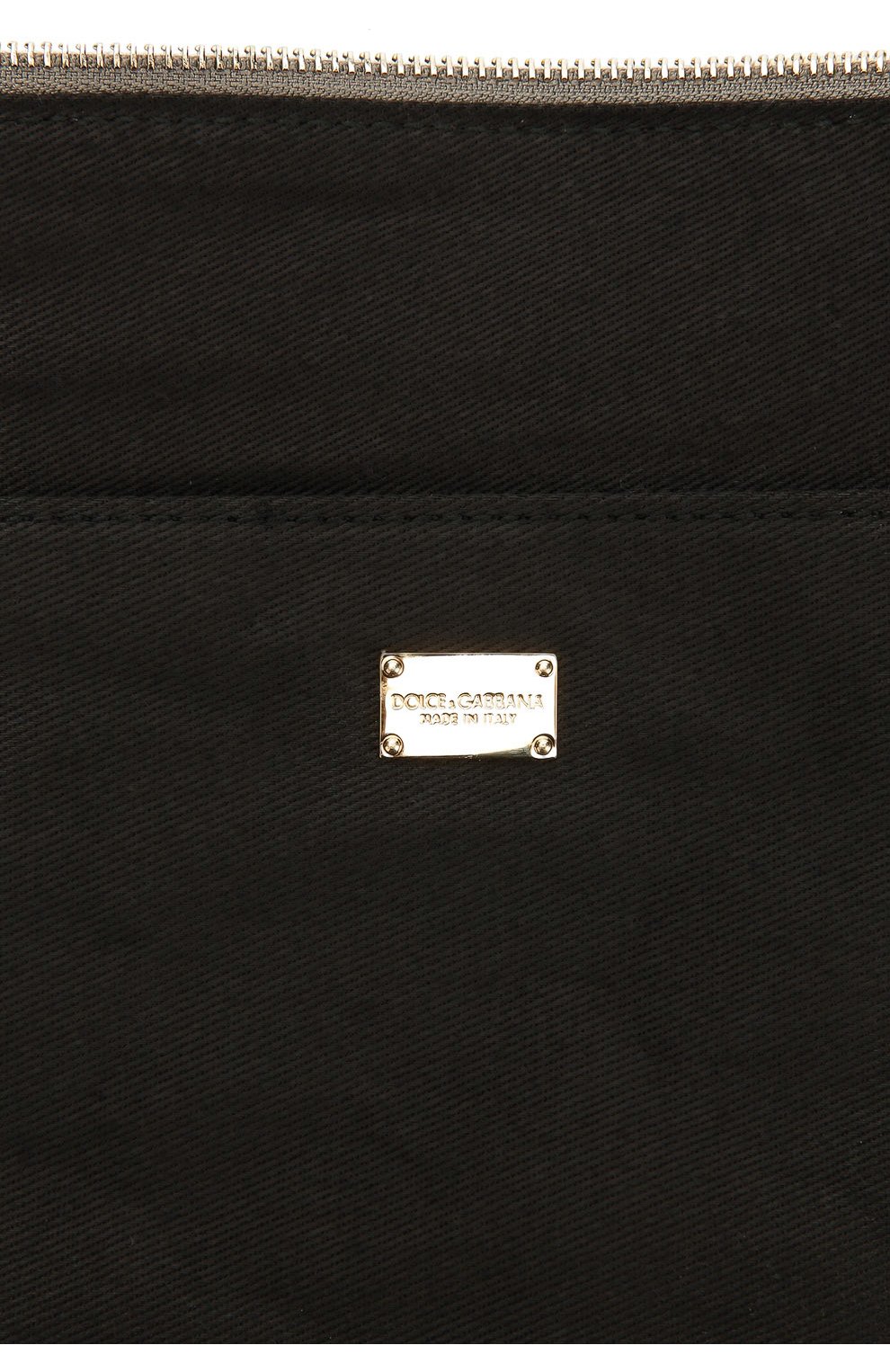 Кожаная сумка с аппликацией DG Family Dolce & Gabbana, серого цвета, арт. 0116/BI0809/AB510 в ЦУМ | Фото №4 Кожаная сумка с аппликацией DG Family Dolce & Gabbana серого цвета | Фото №4