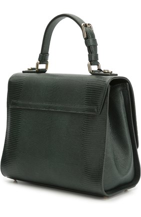 Женская сумка monica с тиснением под игуану DOLCE & GABBANA зеленая цвета, арт. 0116/BB5826/A1095 купить в ЦУМ | Фото №3 Сумка Monica с тиснением под игуану Dolce & Gabbana зеленая цвета | Фото №3