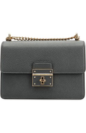 Женская сумка rosalia на цепочке DOLCE & GABBANA темно-серая цвета, арт. 0116/BB6109/AC176 купить в ЦУМ | Фото №1 Сумка Rosalia на цепочке Dolce & Gabbana темно-серая цвета | Фото №1