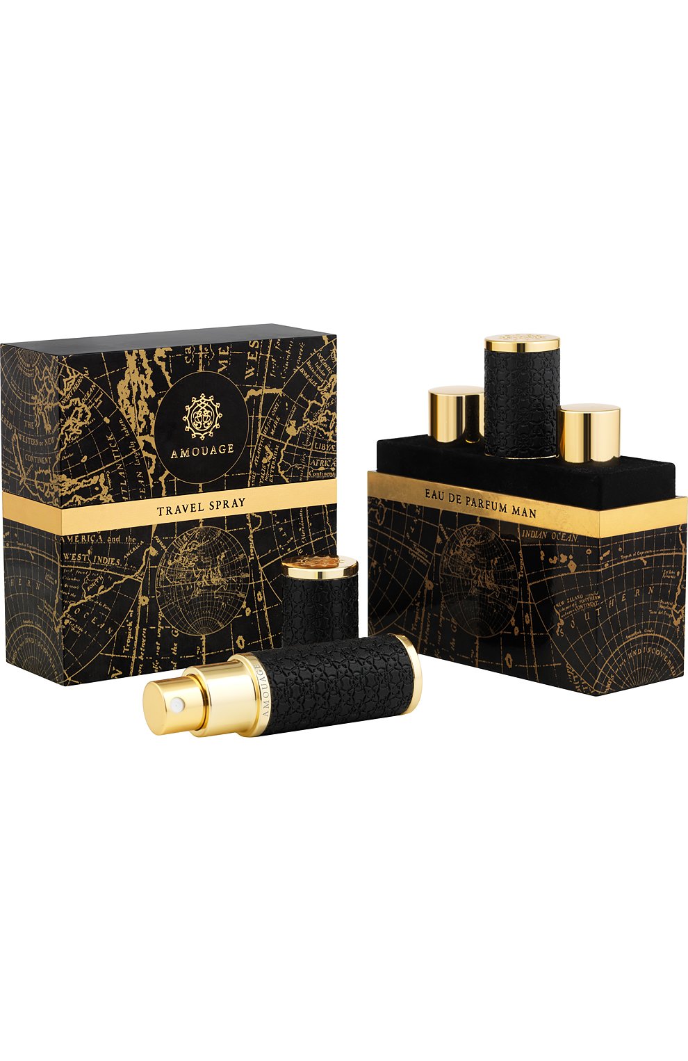 Мужские трэвел-набор reflection (3x10ml) AMOUAGE бесцветного цвета, арт. 12531 | Фото 1 (Статус проверки: Проверена категория; Ограничения доставки: flammable)