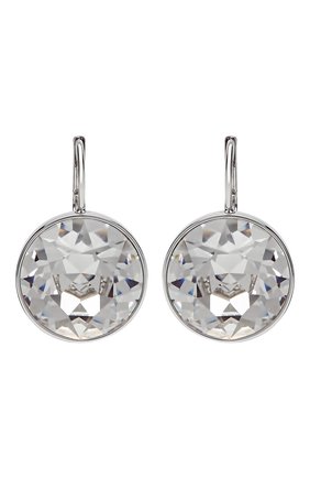 Женские серьги bella SWAROVSKI серебряного цвета по цене 5480 руб., арт. 883551 | Фото 1 Женские серьги bella SWAROVSKI серебряного цвета, арт. 883551 | Фото 1