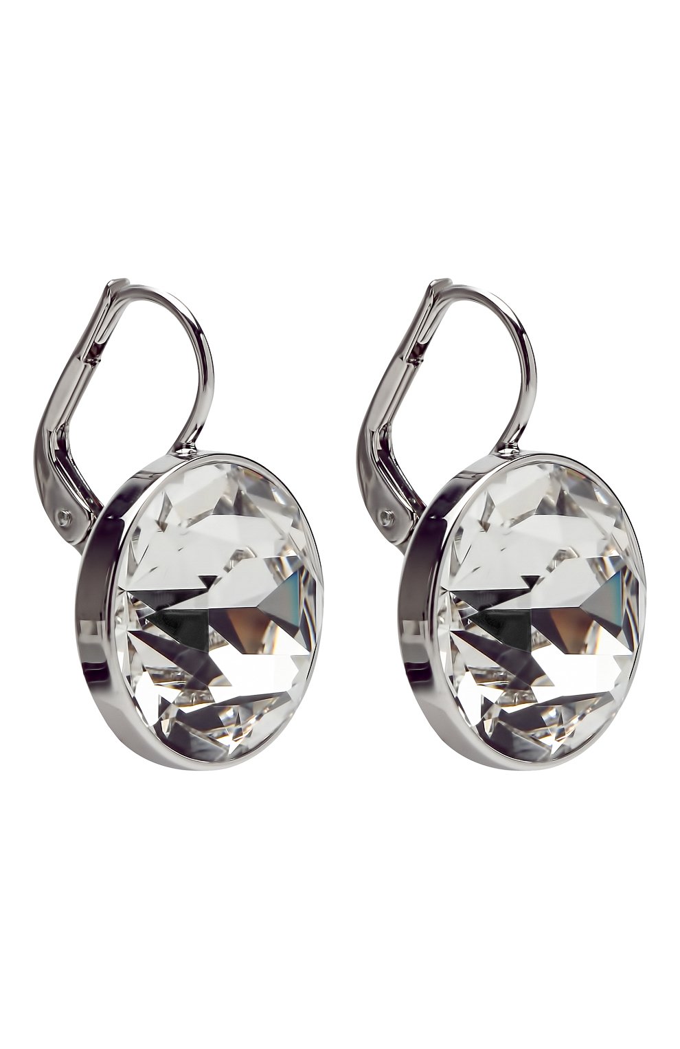 Женские серьги bella SWAROVSKI серебряного цвета по цене 5480 руб., арт. 883551 | Фото 3 Женские серьги bella SWAROVSKI серебряного цвета, арт. 883551 | Фото 3