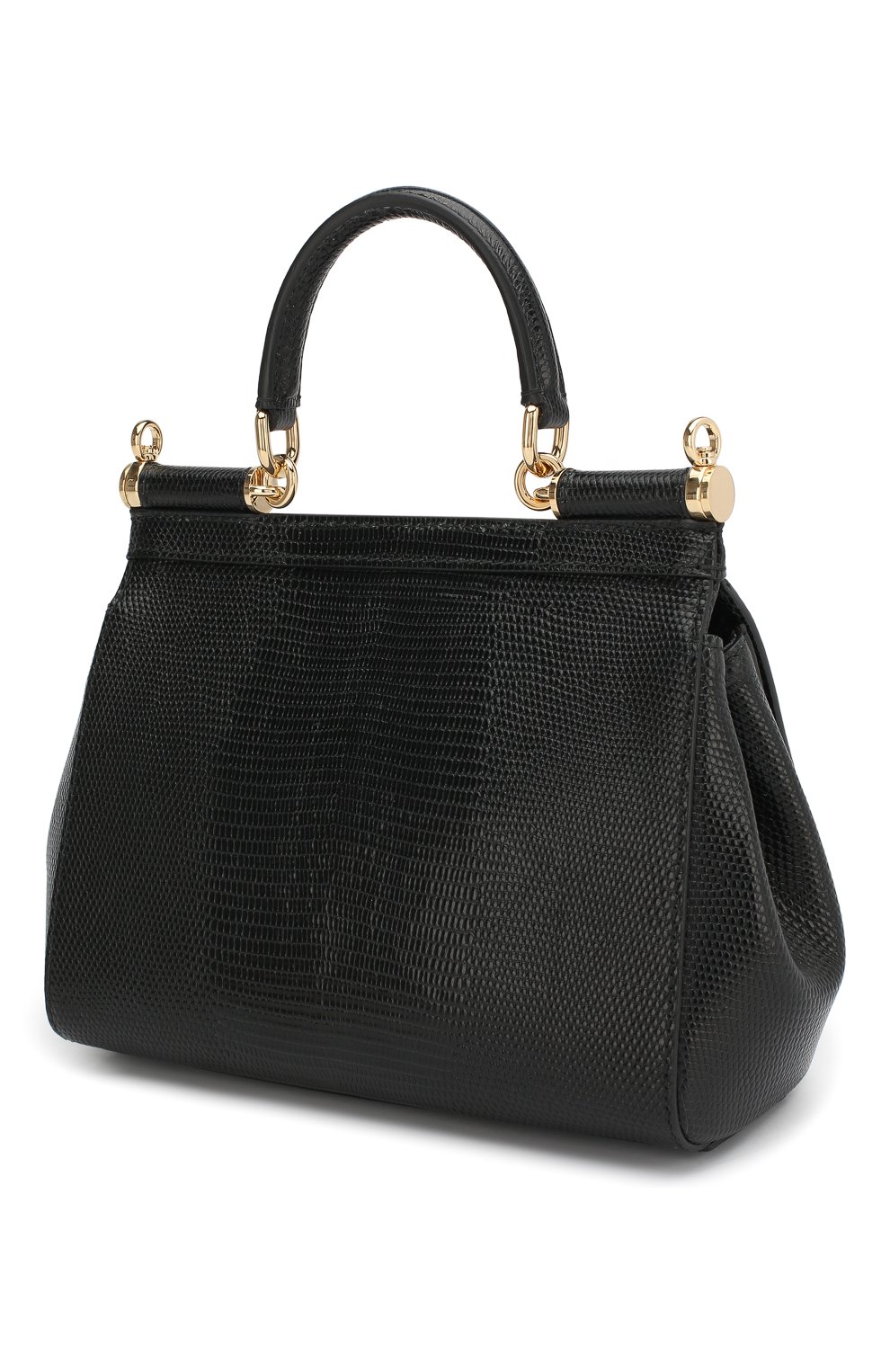 Женская сумка sicily small на цепочке с бусинами DOLCE & GABBANA черная цвета, арт. 0116/BB6003/AC538 купить в ЦУМ | Фото №3 Сумка Sicily small на цепочке с бусинами Dolce & Gabbana черная цвета | Фото №3