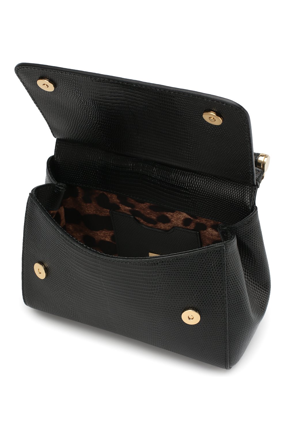 Женская сумка sicily small на цепочке с бусинами DOLCE & GABBANA черная цвета, арт. 0116/BB6003/AC538 купить в ЦУМ | Фото №4 Сумка Sicily small на цепочке с бусинами Dolce & Gabbana черная цвета | Фото №4