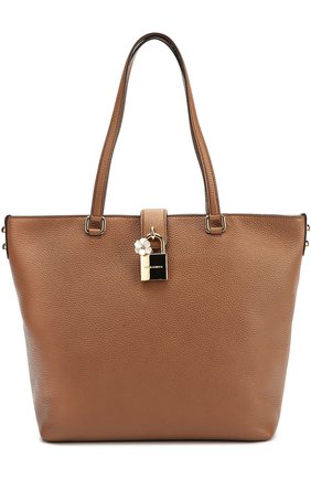 Женская сумка-шоппер dolce large DOLCE & GABBANA коричневая цвета, арт. 0116/BB6221/AC176 купить в ЦУМ | Фото №1 Сумка-шоппер Dolce large Dolce & Gabbana коричневая цвета | Фото №1