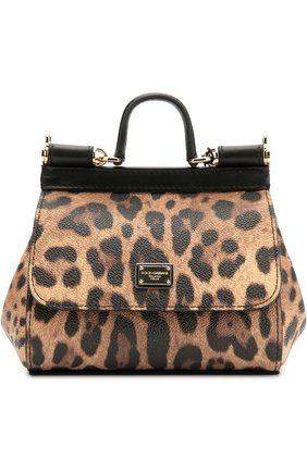 Сумка Sicily micro с леопардовым принтом Dolce & Gabbana, леопардового цвета, арт. 0116/BB5999/A7158 в ЦУМ | Фото №1 Сумка Sicily micro с леопардовым принтом Dolce & Gabbana леопардового цвета | Фото №1