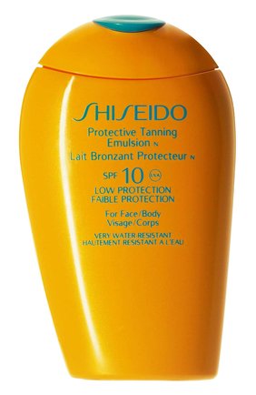 Женский защитная эмульсия для загара c spf10 SHISEIDO бесцветного цвета по цене 2420 руб., арт. 12609SH | Фото 1 Женский защитная эмульсия для загара c spf10 SHISEIDO бесцветного цвета, арт. 12609SH | Фото 1