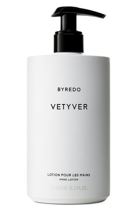Лосьон для рук vetyver (450ml) BYREDO бесцветного цвета, арт. BR200069 | Фото 1 (Статус проверки: Проверена категория)