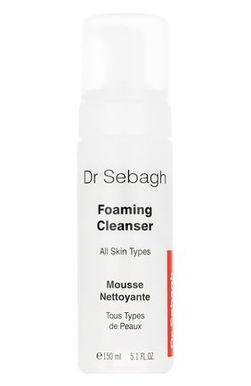 Очищающая пенка для снятия макияжа для всех типов кожи foaming cleanser (150ml) DR SEBAGH бесцветного цвета, арт. 2002 | Фото 1 (Статус проверки: Проверена категория; Ограничения доставки: flammable)