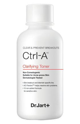 Женский тоник нормализующий глубокого действия ctrl-a DR.JART+ бесцветного цвета по цене 3210 руб., арт. 8809239662421 | Фото 1 Женский тоник нормализующий глубокого действия ctrl-a DR.JART+ бесцветного цвета, арт. 8809239662421 | Фото 1