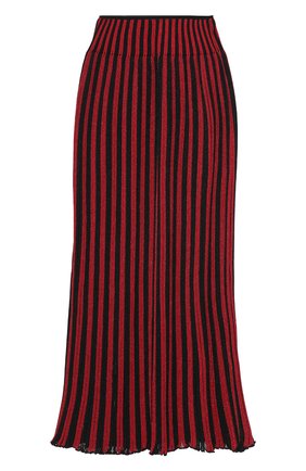 Женская красная юбка-макси в контрастную полоску Sonia Rykiel, арт. 16H 16354208-SA купить в ЦУМ | Фото №1 Юбка-макси в контрастную полоску Sonia Rykiel красная | Фото №1