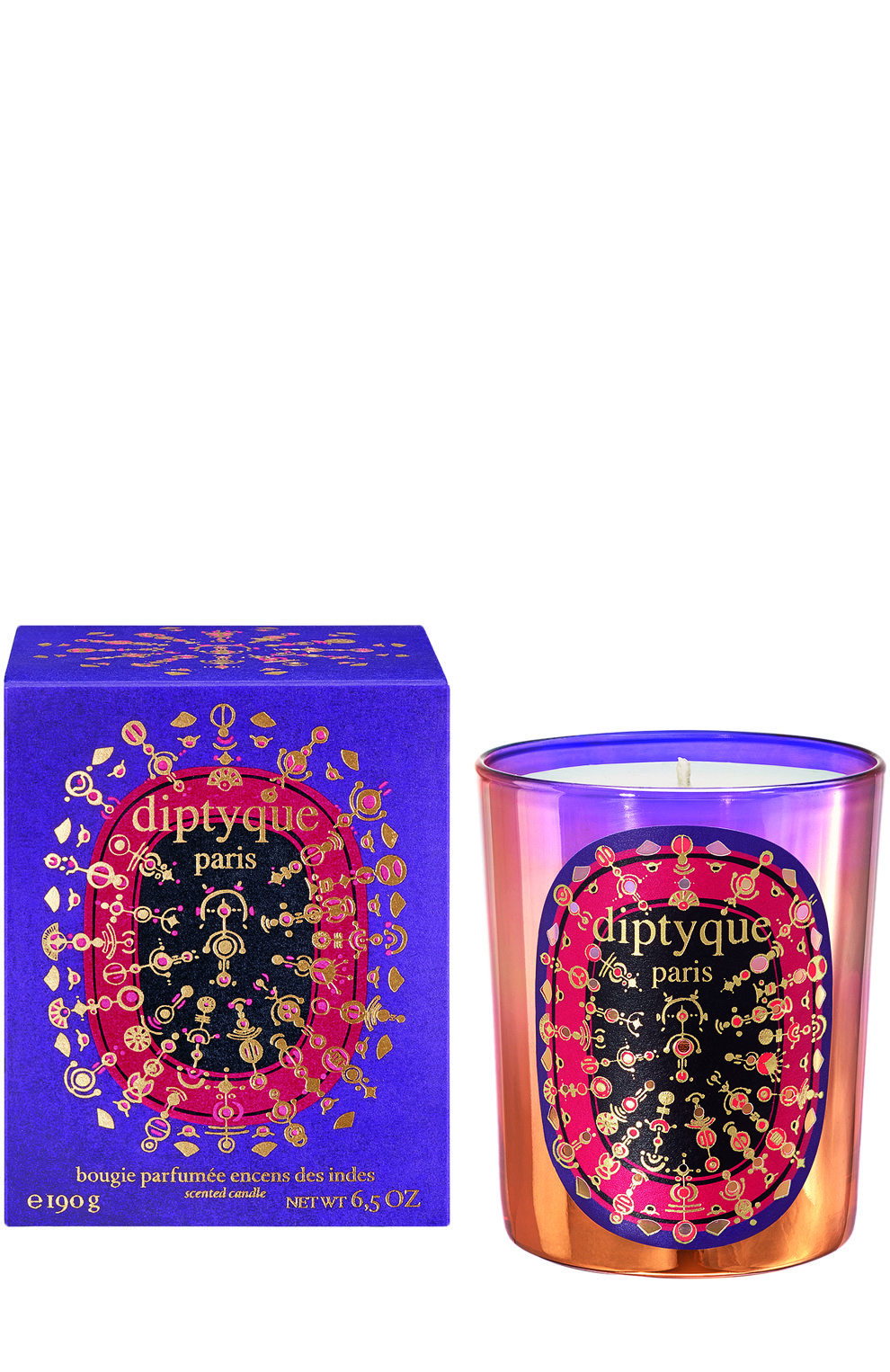 Большая свеча Indian Incense Xmas Diptyque | Фото №1