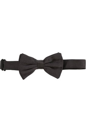 Шелковый галстук-бабочка Dolce & Gabbana черного цвета, арт. 0131/LB1A40/G0U05 в ЦУМ | Фото №1 Шелковый галстук-бабочка Dolce & Gabbana черного цвета | Фото №1