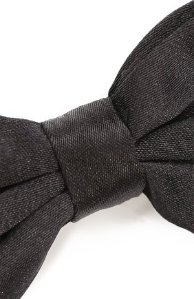 Шелковый галстук-бабочка Dolce & Gabbana черного цвета, арт. 0131/LB1A40/G0U05 в ЦУМ | Фото №2 Шелковый галстук-бабочка Dolce & Gabbana черного цвета | Фото №2