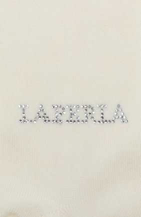 Детские утепленные колготки со стразами LA PERLA бежевого цвета по цене 5495 руб., арт. 47012/1-3 | Фото 2 Детские утепленные колготки со стразами LA PERLA бежевого цвета, арт. 47012/1-3 | Фото 2