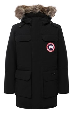 Мужская пуховая парка citadel с меховой отделкой CANADA GOOSE черного цвета по цене 119500 руб., арт. 4567M | Фото 1 Мужская пуховая парка citadel с меховой отделкой CANADA GOOSE черного цвета, арт. 4567M | Фото 1