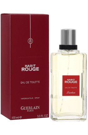 Мужской туалетная вода habit rouge GUERLAIN бесцветного цвета по цене 7340 руб., арт. 23553 | Фото 1 Мужской туалетная вода habit rouge GUERLAIN бесцветного цвета, арт. 23553 | Фото 1