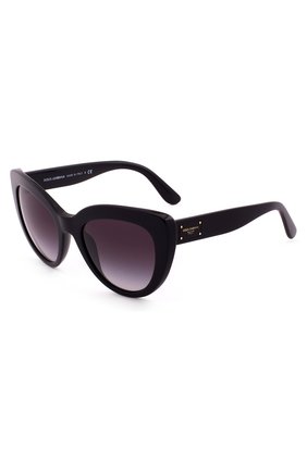 Женские черные солнцезащитные очки Dolce & Gabbana, арт. 4287-501/8G купить в ЦУМ | Фото №1 Солнцезащитные очки Dolce & Gabbana черные | Фото №1