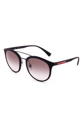 Женские солнцезащитные очки prada linea rossa PRADA черного цвета по цене 14600 руб., арт. 04RS-DG00A7 | Фото 2 Женские солнцезащитные очки prada linea rossa PRADA черного цвета, арт. 04RS-DG00A7 | Фото 2