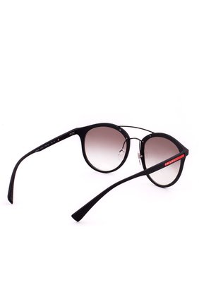 Женские солнцезащитные очки prada linea rossa PRADA черного цвета по цене 14600 руб., арт. 04RS-DG00A7 | Фото 3 Женские солнцезащитные очки prada linea rossa PRADA черного цвета, арт. 04RS-DG00A7 | Фото 3