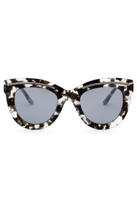 Женские солнцезащитные очки BOTTEGA VENETA хаки цвета по цене 24400 руб., арт. 0030 005 | Фото 2 Женские солнцезащитные очки BOTTEGA VENETA хаки цвета, арт. 0030 005 | Фото 2