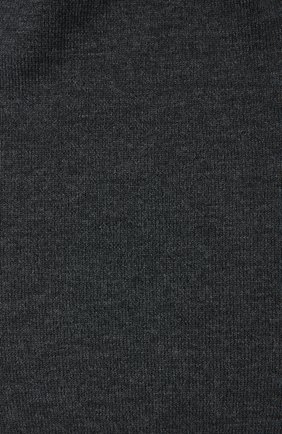 Детский вязаный шарф из шерсти ARMANI JUNIOR серого цвета, арт. 404012/6A661 | Фото 2 (Статус проверки: Проверена категория, Проверено; Материал: Шерсть, Текстиль)