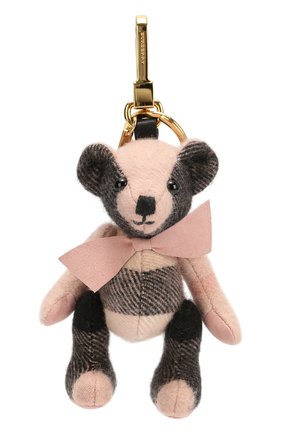 Брелок Thomas Bear из кашемира в клетку | Фото №1 Брелок Thomas Bear из кашемира в клетку | Фото №1