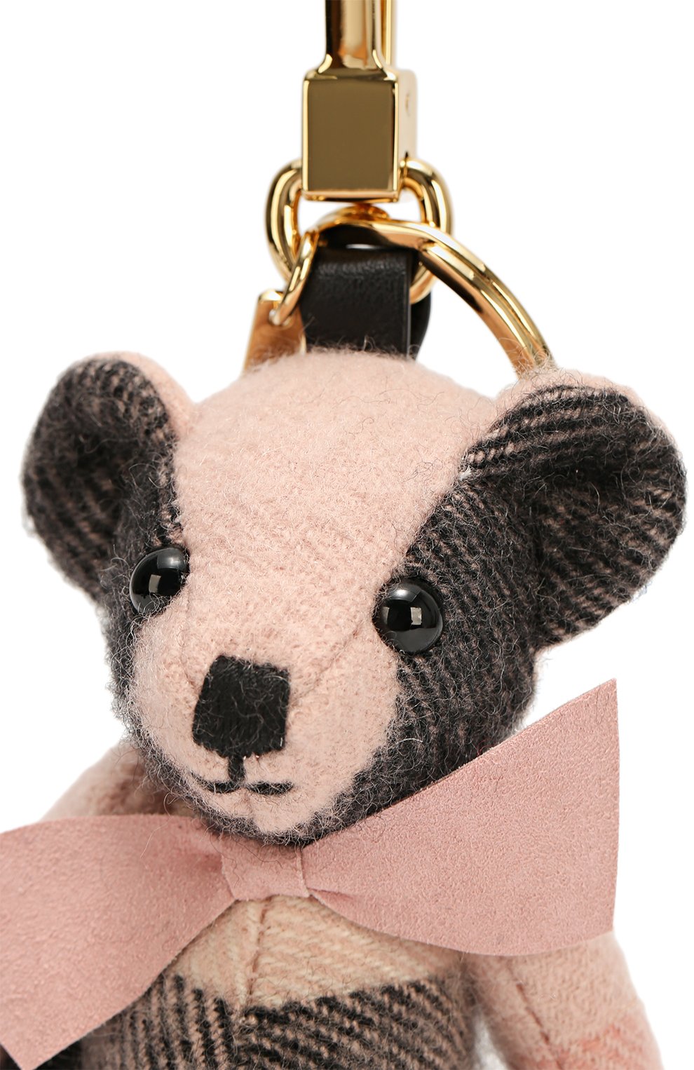 Брелок Thomas Bear из кашемира в клетку | Фото №3 Брелок Thomas Bear из кашемира в клетку | Фото №3