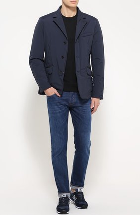 Мужской черный хлопковый свитшот с логотипом бренда Armani Jeans, арт. 8N6M16/6J07Z купить в ЦУМ | Фото №1 Хлопковый свитшот с логотипом бренда Armani Jeans черный | Фото №1